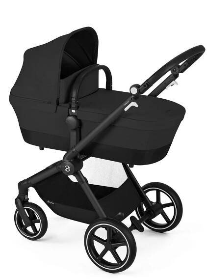KINDERWAGENSET EOS LUX  - Schwarz, Basics, Textil/Metall (85/61/116cm) - Cybex