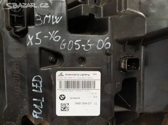PŘEDNÍ SVĚTLOMET BMW X5-X6 G05-G06 FULL LED