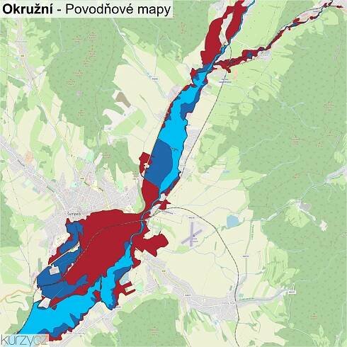 Okružní - mapy | Kurzy.cz
