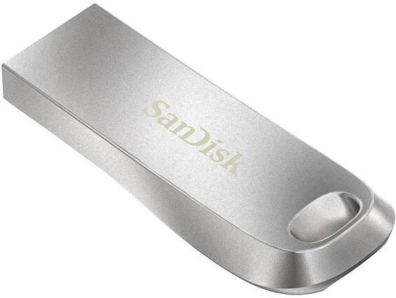 SanDisk Ultra Luxe USB flash disk 128 GB stříbrná SDCZ74-128G-G46 USB 3.2 (Gen 1x1)