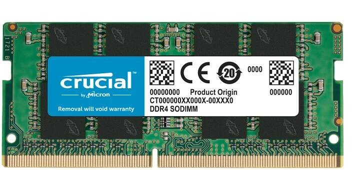 Crucial DDR4 16GB 3200MHz CL22 (1x16GB) CT16G4SFRA32A