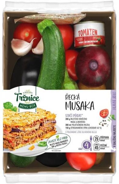 Albert Menu Box Řecká moussaka