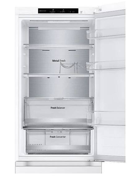 LG Kombinovaná chladnička LG | C | 344 l | Smart Invertorový kompresor |Bílá, GBV7180CSW