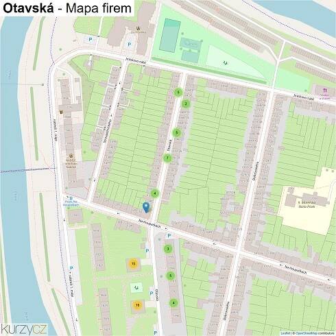 Otavská - mapy | Kurzy.cz