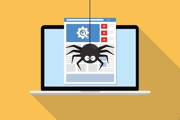 web crawler crawling website data server for Google index