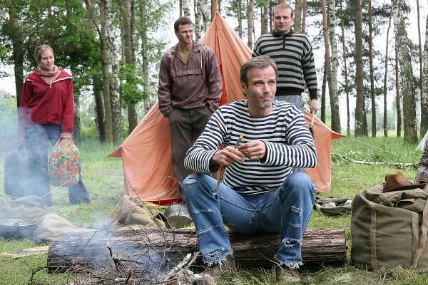 Proč bychom se netopili - Vyplouváme - Z filmu - Zuzana Kajnarová, Branislav Polák, Lukáš Vaculík, Jiří Ployhar ml.