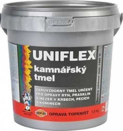 UNIFLEX Kamnářský žáruvzdorný tmel 1,8 kg