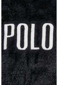 Mikina Polo Ralph Lauren pánská, černá barva, s kapucí, s aplikací