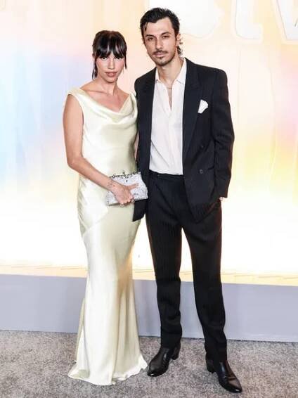 Rafael Cebrian kommer til Apple TV+s 77. årlige Primetime Emmy Awards Party holdt på Ysabel 14. september 2025 i West Hollywood, Los Angeles, California, USA. – stockbilde