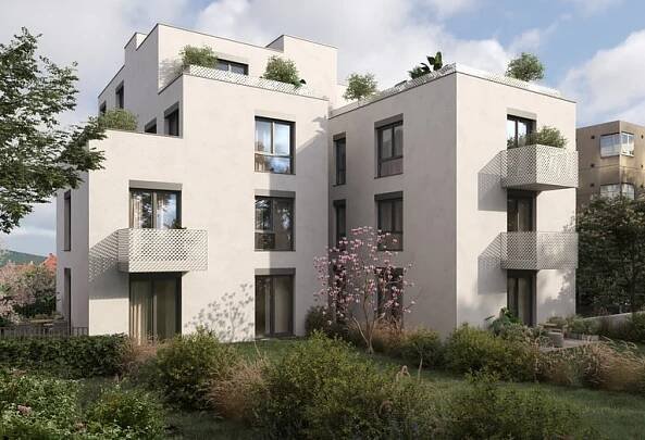 Prodej bytu 1+kk s parkovacím stáním, 37 m² - Bytový dům Rybníček