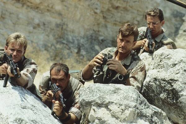 Eric Douglas, John Saint Ryan, Nick Cassavetes - Delta Force 3: Vražedná hra - Z filmu