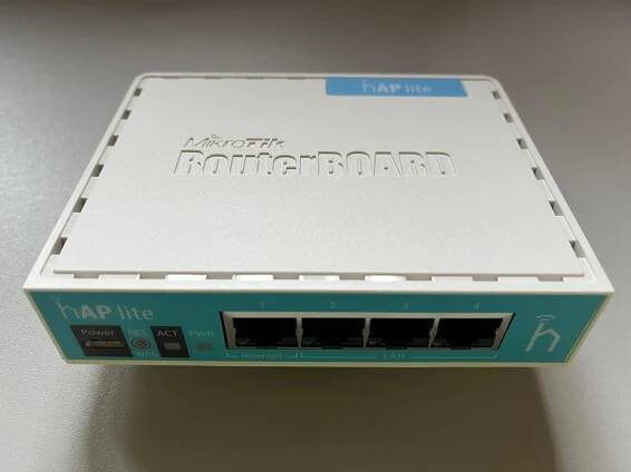 AP Mikrotik RB941-2nD,32MB RAM,4xLAN,wireless, NOVÉ