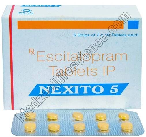 Nexito 5 Mg Tablet (Escitalopram)