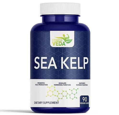Thyroid supplement sea kelp, Sea kelp capsules 2025, Best thyroid support India, Fitness Veda thyroid care, Sea kelp with iodine, Hormonal balance naturally, Sea kelp for energy, Thyroid capsules organic, Natural sea kelp supplement, Sea kelp for women thyroid, Sea kelp capsules for men, Sea kelp nutrition, Capsules for thyroid,