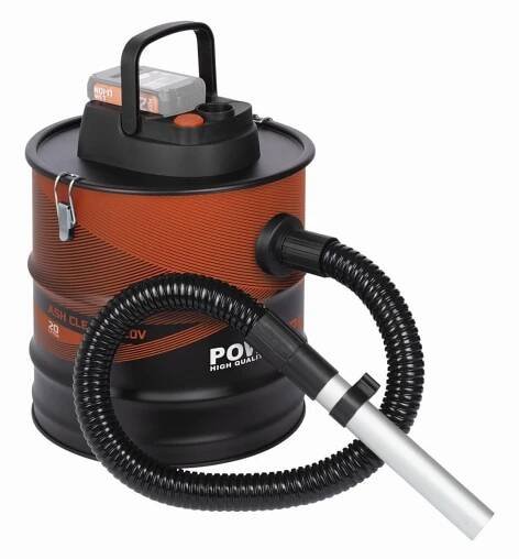 Vysavač na popel POWERPLUS POWDP6020 (bez baterie) - s kosmetickou vadou - 12 měsíců záruka