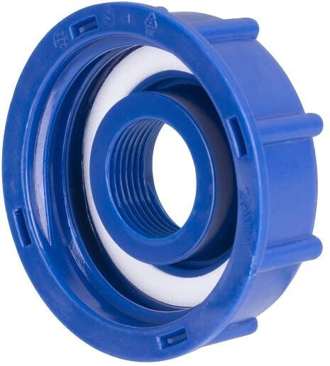 Redukce na IBC nádrž, plast, 60mm - 3/4", STREND PRO