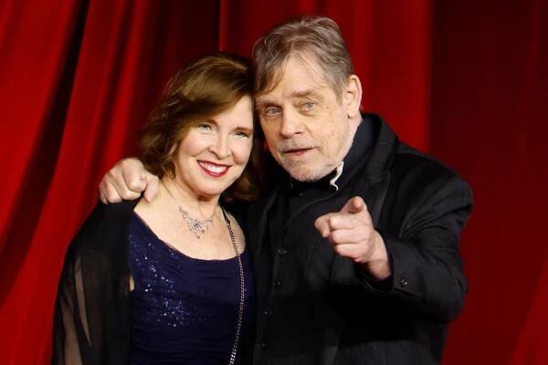 Marilou York and Mark Hamill at the 2024 Academy Museum Gala