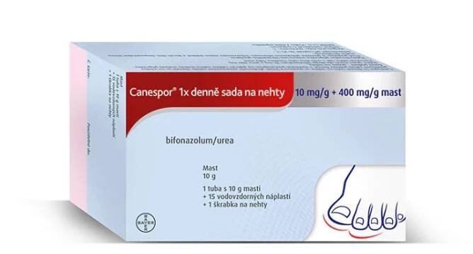 Canespor 1x denně sada na nehty