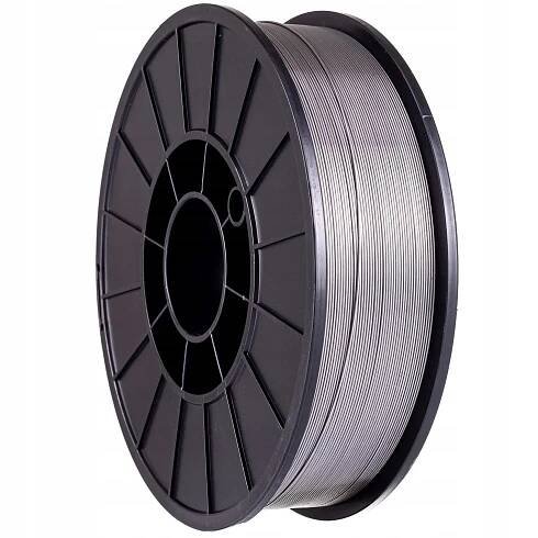 SAMOOCHRANNÝ SVAŘOVACÍ DRÁT 0,8 mm 5 KG BEZ PLYNU FLUX E71T-GS MIG MAG D200 Stav balení originální