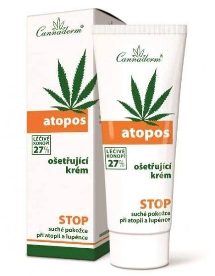 Cannaderm Atopos ošetřující krém 75 ml