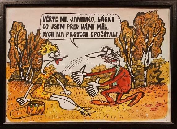 Jan Vyčítal - Lásky - Aukční Galerie Platýz