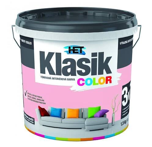 Barva interiér Het Klasik color 0828 lososový / 1,5 kg