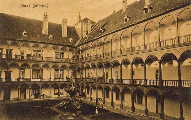 Historické snímky - Zámek Bučovice