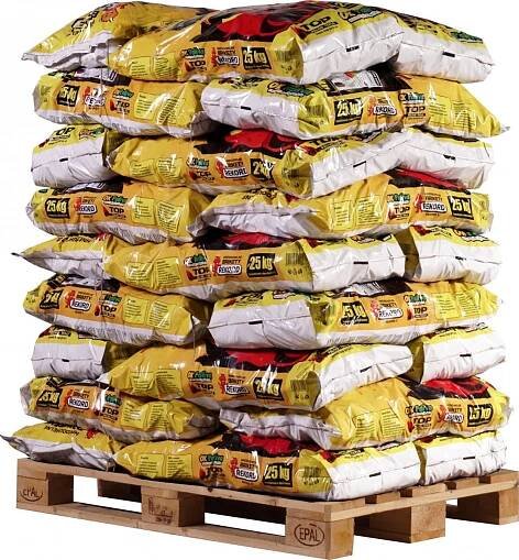 REKORD Uhelné brikety Rekord 2 pytlované 750 kg