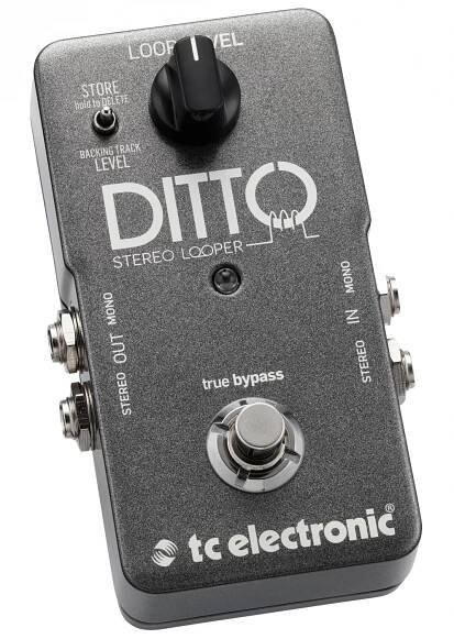Looper / Sampler: TC Electronic Ditto Stereo Looper Kytarový efekt - 2