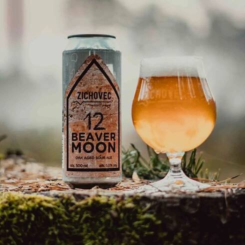 Beaver Moon 12 » oak aged sour ale » Pivovar Zichovec