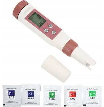 MĚŘIČ pH a TEPLOTY TESTER EC AUTOKALIBRAC