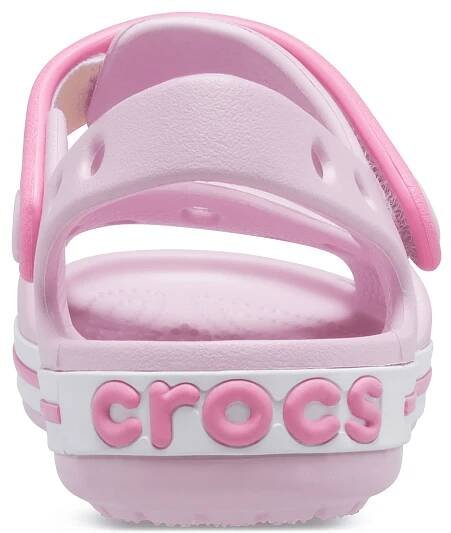 DĚTSKÉ SANDÁLY CROCS SANDÁLY CROCBAND SANDÁLKY BOTIČKY NA SUCHÝ ZIP vel. 19-20 Barva růžová