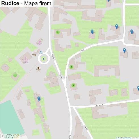 Rudice - mapy | Kurzy.cz