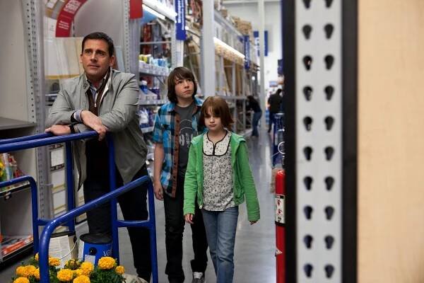 Bláznivá, zatracená láska - Z filmu - Steve Carell, Jonah Bobo, Joey King
