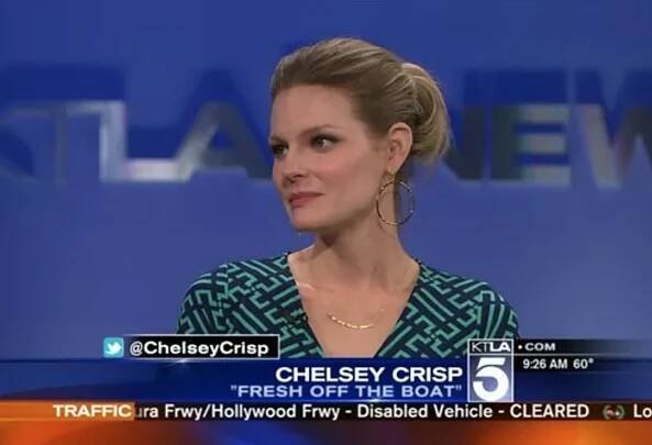 Chelsey talks Fresh Off the Boat on KTLA
