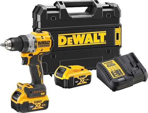 DeWALT DCD800P2T 2x 5,0 Ah + nabíječka + T-Stak