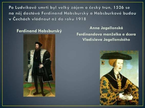 PPT - Jagellonci a nástup Habsburků PowerPoint Presentation, free download - ID:4245415