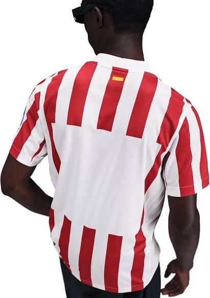 Replika pánského fotbalového dresu s krátkým rukávem Nike Dri-FIT Atlético Madrid Stadium 2025/26, domácí
