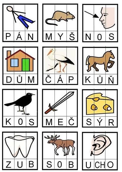 an image of different types of animals and their names in sudokus with pictures on them