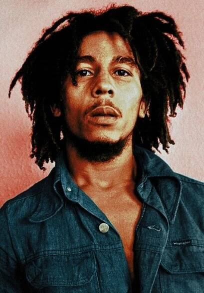 a man with dreadlocks looking at the camera