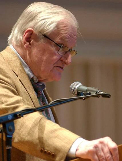 John Ashbery. Photo by Karl Rabe