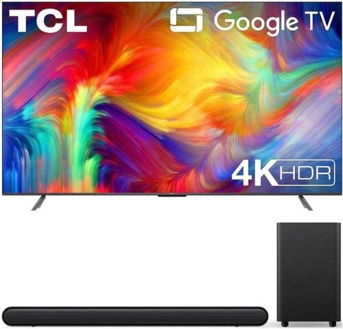 SET UHD LED TV TCL 75P735 + Soundbar TCL S643W