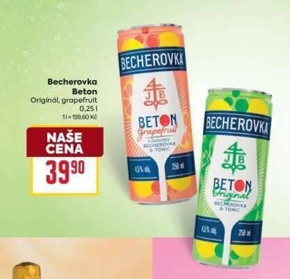 Beton akce a cena Billa – říj 2025