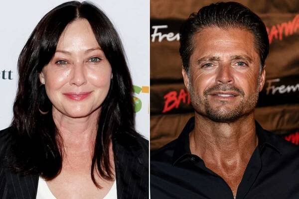 Shannen Doherty and David Charvet