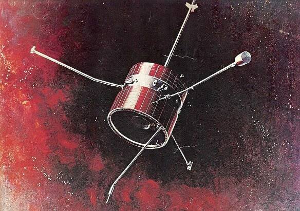 Artist’s concept of a Pioneer in space