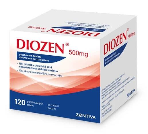 DIOZEN 500 mg 120 tablet