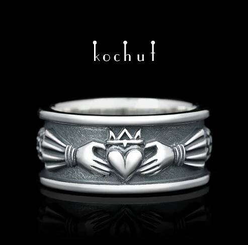 Pánský prsten Claddagh
