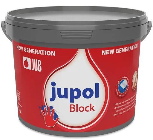 JUB JUPOL Block NEW GENERATION barva na blokování skvrn 5 l