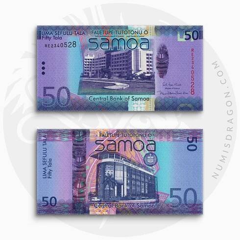 NumisDragon_Oceania_Samoa_50_Tala_P41_UNC