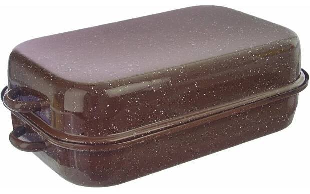 Orion Brown s víkem 46 x 27,5 cm hnědý